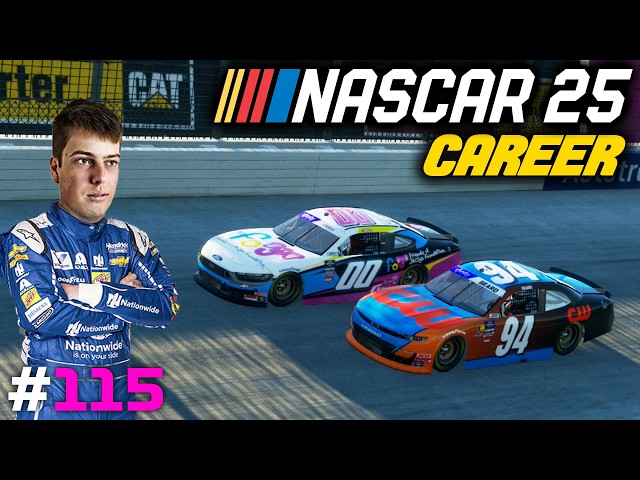 Are the AI really GOOD here? NASCAR 25 Career | XFinity Round 19 Dover