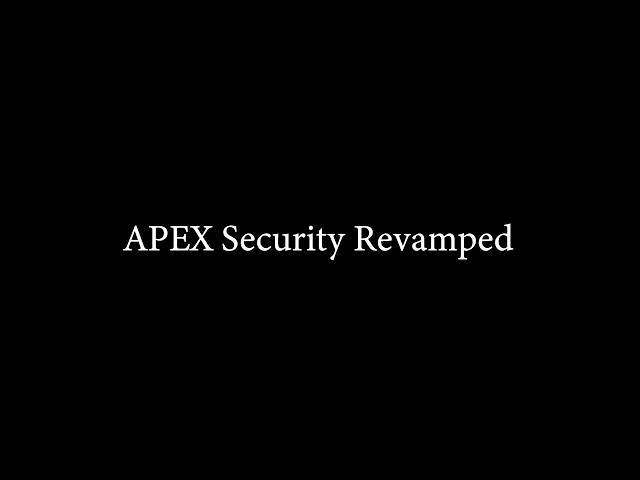 Oracle APEX Security - How and Where APEX can be Vulnerable