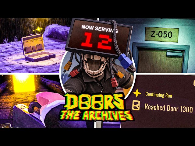 ARCHIVES ENDING + Final Sector "Z" | DOORS: The Archives [Showcase]