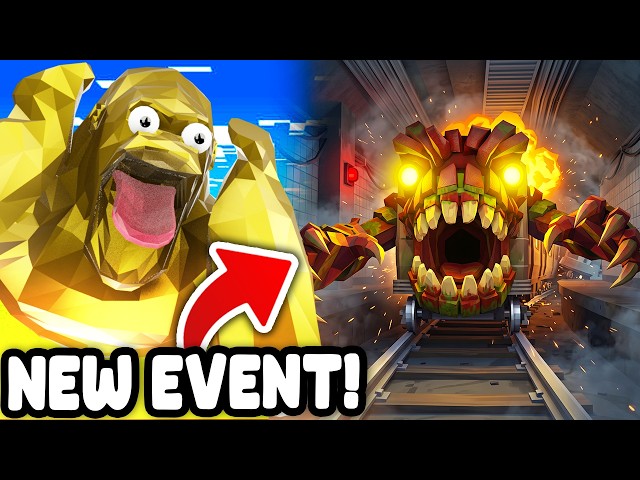 NEW TRAIN MONSTER EVENT is INSANE in Animal Company! (Animal Company VR)