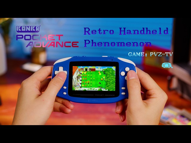 KONKR Pocket ADVANCE Gaming Experience:PVZ-TV