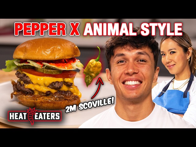 F1 Driver Alex Albon Eats the Spiciest Meal of His Life | Heat Eaters