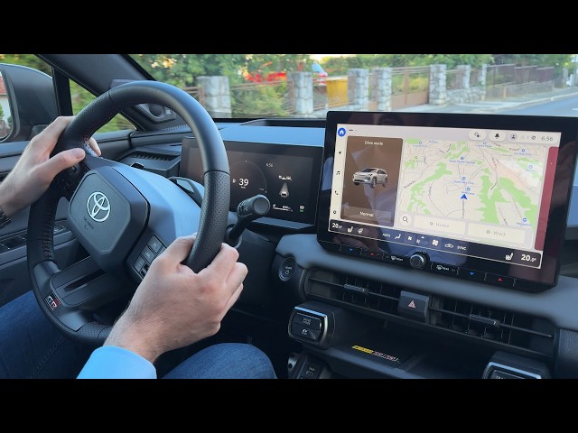 TOYOTA RAV4 Hybrid AWD 2026 - DRIVING in the city (GR Sport model)