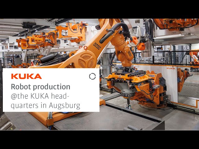 Producción de robots en la sede central de Augsburgo