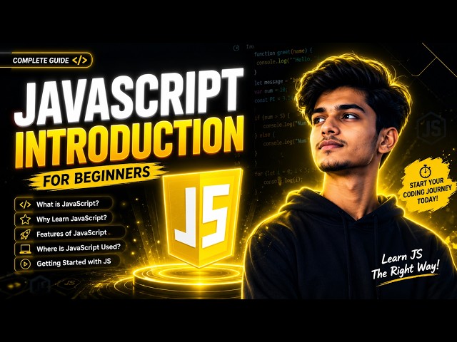 Learn JavaScript from Scratch | JavaScript Introduction Bangla | Beginner Friendly