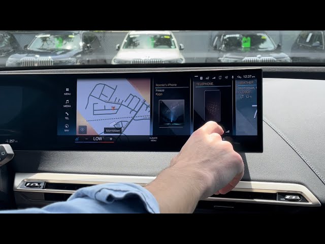 BMW iDrive 8 In-Depth Overview and Walkthrough (2022 BMW iX)