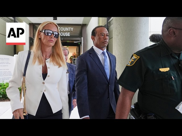 Tiger Woods pleads no contest to reckless driving charge in Florida