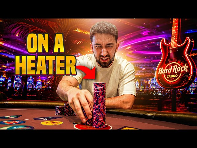 LEGENDARY RUN IN DOUBLE-DECK BLACKJACK... ($500 INTO $10,000+)