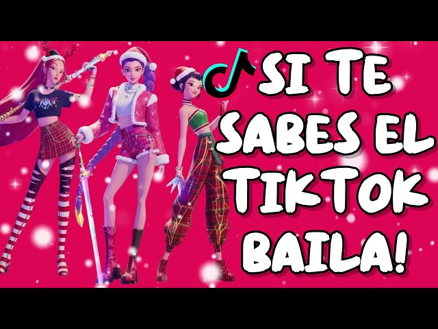 SI TE SABES EL TIKTOK BAILA! - 2025