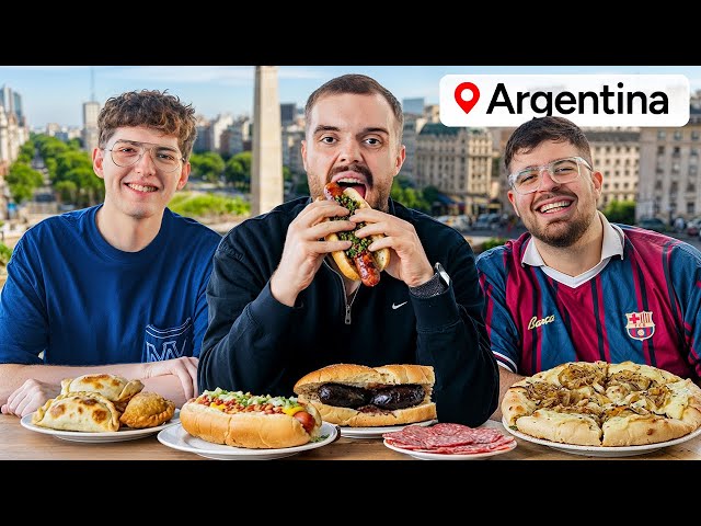 Probando Comida Callejera Argentina