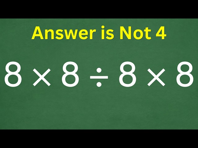 Can You Solve This Before I Reveal the Answer?