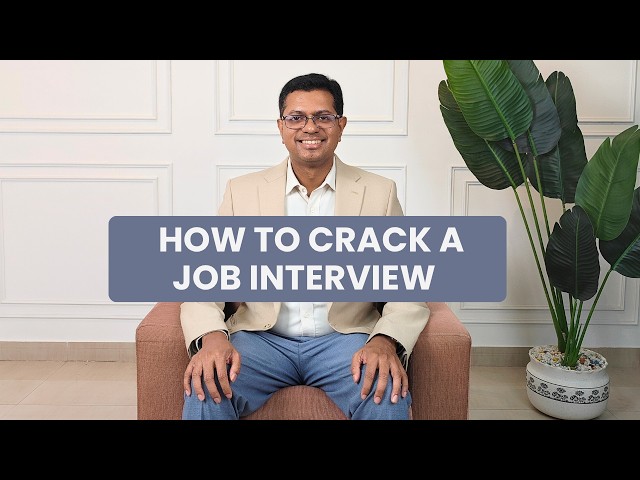 How to crack a job interview