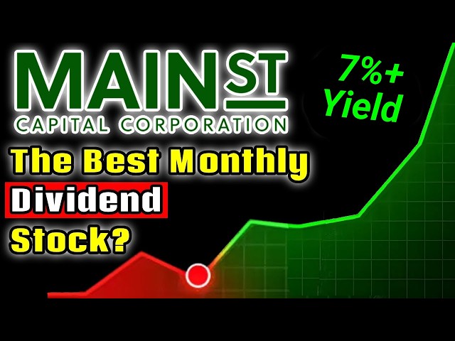 Is Main Street Capital the BEST Monthly Dividend Stock? (MAIN Stock Analysis!)