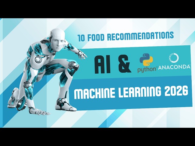 Build a Food Recommendation ! 🍔🤖 #MachineLearning