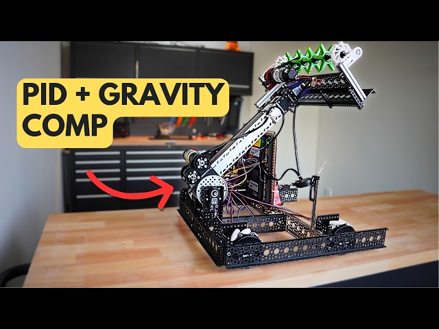 FULL COURSE: How to Program Any Pivoting Robot Arm with PID and Feedforward