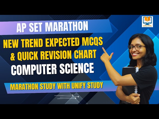 AP SET MARATHON-MOST Expected NEW TREND MCQs Computer Science|LAST MOMENT REVISION with Tips &Tricks