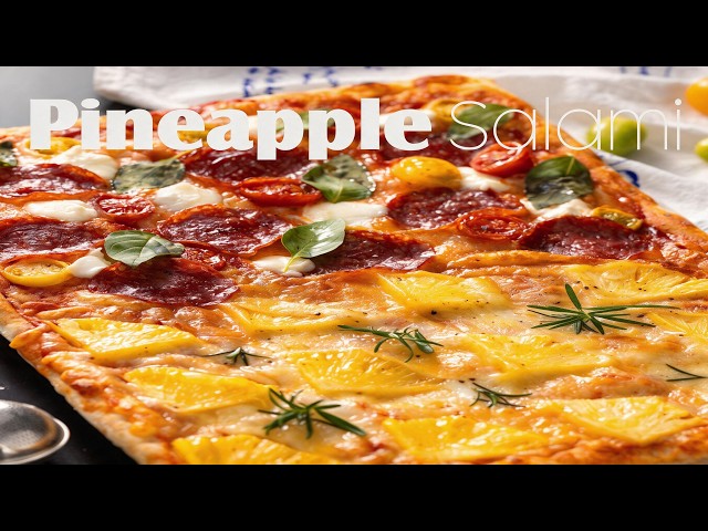 How to Make Thin-Crust Pizza at Home | JOJO BAKING