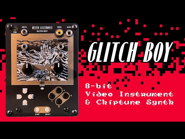 Glitch Boy - 8-bit AV synthesizer