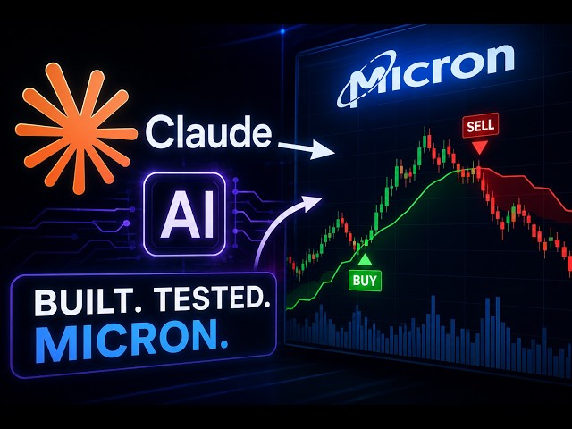 I Asked Claude to Build a TradingView Indicator — Then Tested It on Micron!