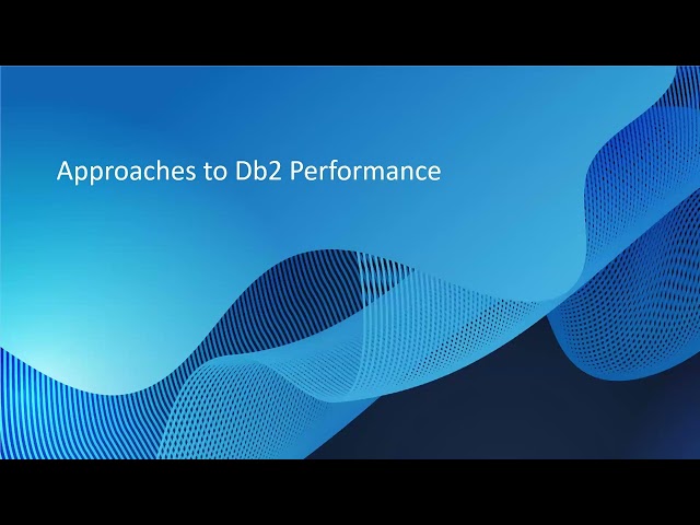 6A Navigating the Fast Lane Beginner's Guide to Advanced Db2 Performance Tuning