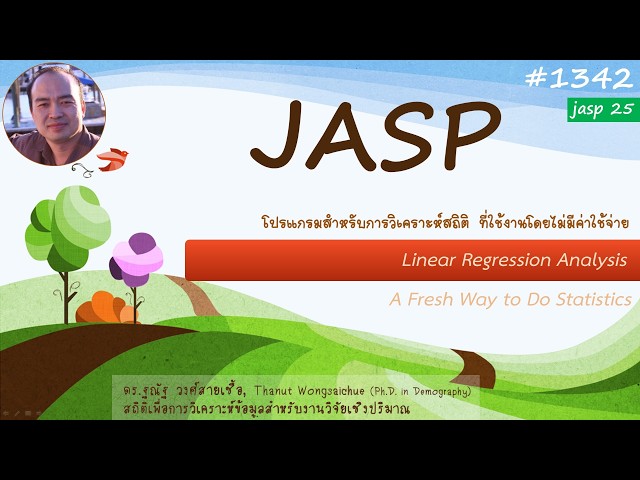 JASP 25: Linear regression - introduction
