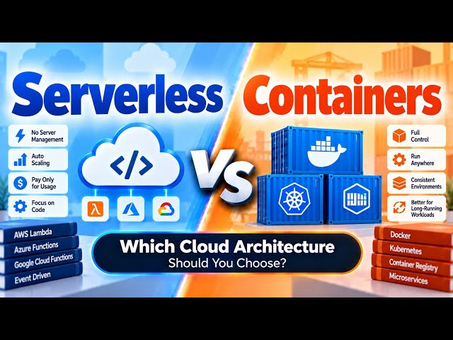 Serverless vs Containers | Which Cloud Architecture Should You Choose? | Uplatz