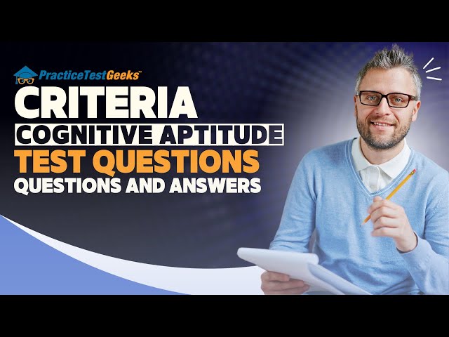 CCAT Practice Test 2026 Criteria Cognitive Aptitude Test Exam Questions Answers & Test Prep