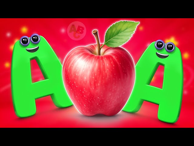 A to Z Alphabet and Phonics for Preschoolers || ABC Learning Song
