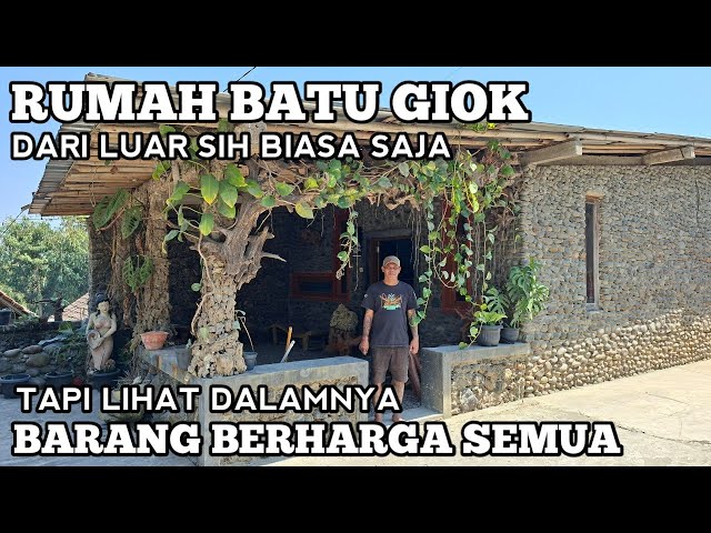 Viral..! House Covered in Jade Stones Goes Viral in Central Java