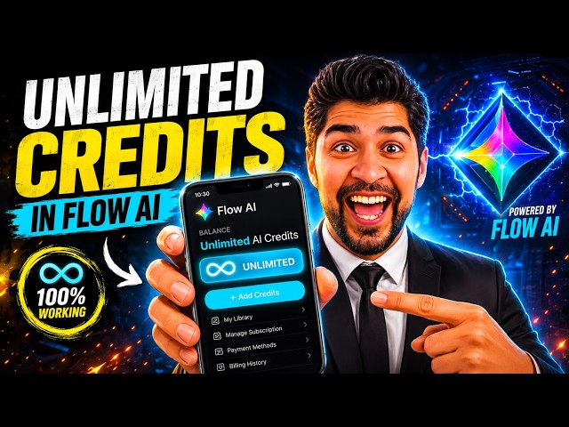 🔥Now get Unlimited Google Flow Credits FREE | Flow AI Credits Problem Solved