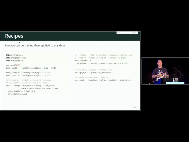Data Preprocessing using Recipes
