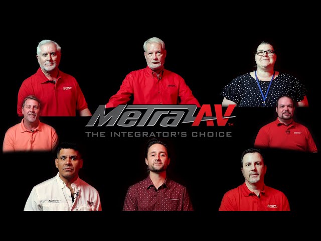 We Are MetraAV - The Integrator's Choice