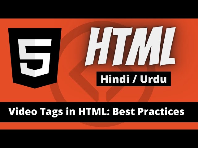 13. Mastering HTML Video Tags: A Comprehensive Guide to Controls, Autoplay, Loop, and More