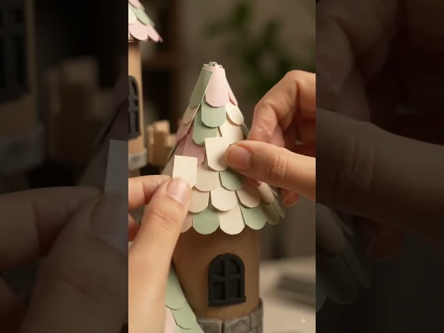 Plastic Bottle Se Bana Diya Magical Castle! 😱🏰♻️ | DIY Best Out of Waste #shorts