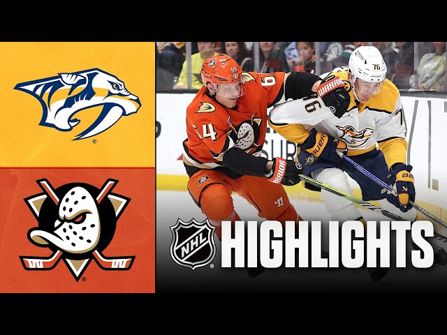 Predators vs. Ducks | NHL Highlights | April 07, 2026