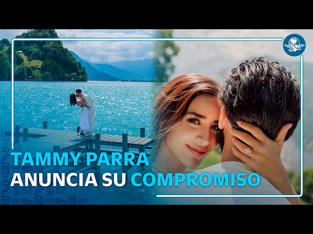 Tammy Parra y Héctor Klünder se comprometen durante viaje por Suiza