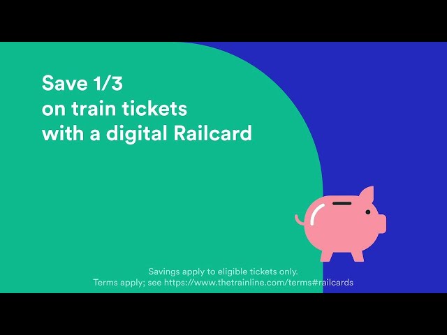 Digital Railcards from Trainline