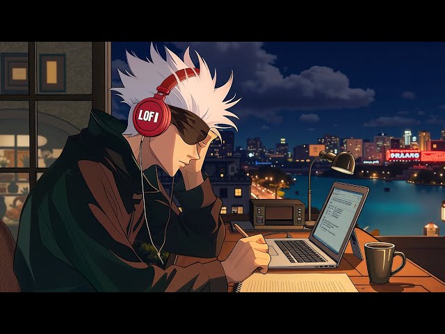 Deep Focus & Energy Boost 🎧 Anime Lofi Mix – Calm Music to Power Through Your Day
