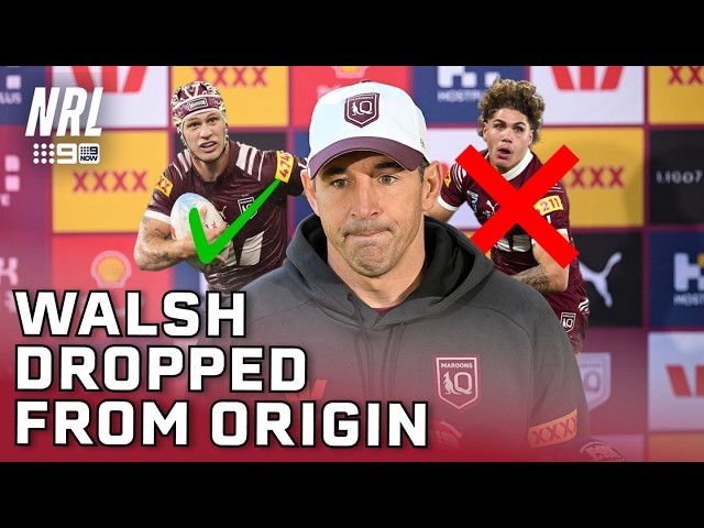 Billy Slater explains his surprising QLD Maroons selections: NRL Presser | NRL on Nine
