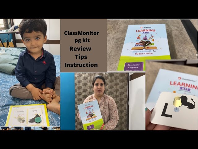 Review of ClassMonitor Playgroup learning kit(1.5 to 2.5 years) with some useful tips