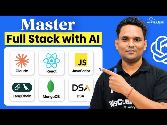 Full Stack + AI Engineering: The Only Course You Need!