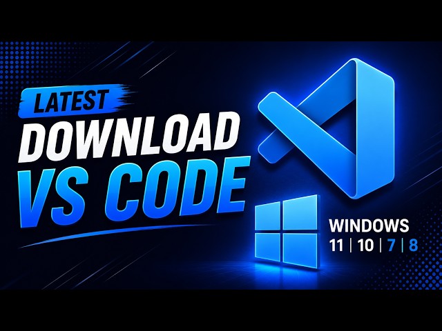 How to Download Visual Studio Code (VS Code) on Windows 11/10 | Beginner Guide (2026)