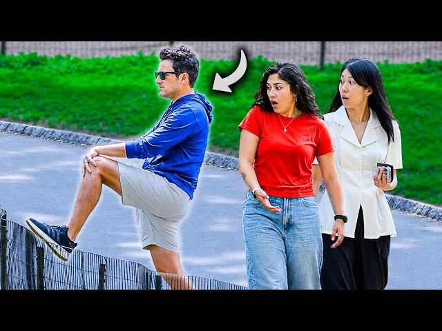 She Took the DIRECT HIT! Funny Fart Prank in NYC!