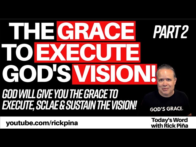 Flashback Message: The Grace For Implementation (Part 2)