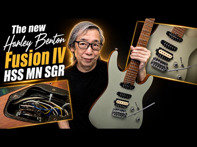 Check out the new Harley Benton Fusion-IV HSS MN SGR!!