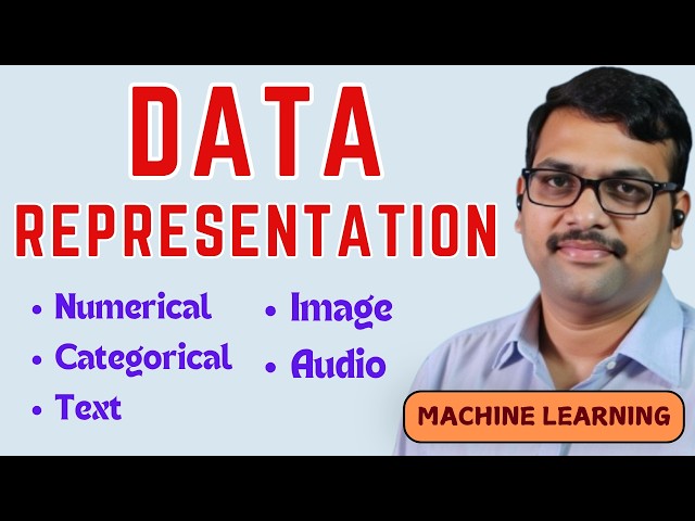 Data Representation in Machine Learning || How Machines Understand Data (Image, Text, Audio) || ML