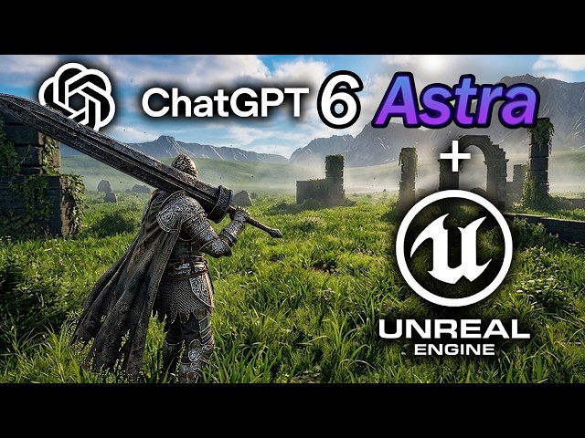 ChatGPT 6 Astra + Unreal Engine = Insanity.