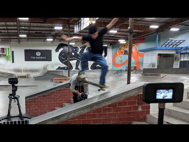 Yi Horizon - VR180 Skateboarding Test at Berrics
