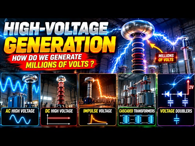 How Do We Generate Millions of Volts? ⚡ High-Voltage Generation Explained