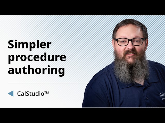 Build Calibration Procedures More Efficiently with CalStudio Compose